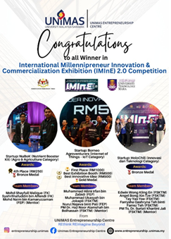 UNIMAS: Outstanding Achievement at IMInE 2.0, UiTM Shah Alam (12–14 April 2026)